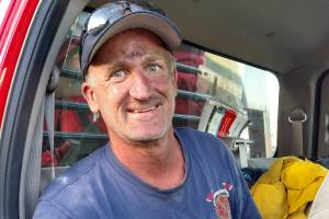 Veteran firefighter Terry Robinson retired from the Valley Regional Fire Authority in December. Courtesy photo VRFA.