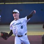 Kaeden Morgan pitching against Kennedy Catholic. Ben Ray / The Reporter