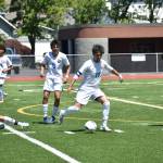 Sergio Mercado takes a shot against Mercer Island. Ben Ray / The Reporter