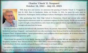 Charles "Chuck" E. Norgaard | Obituary