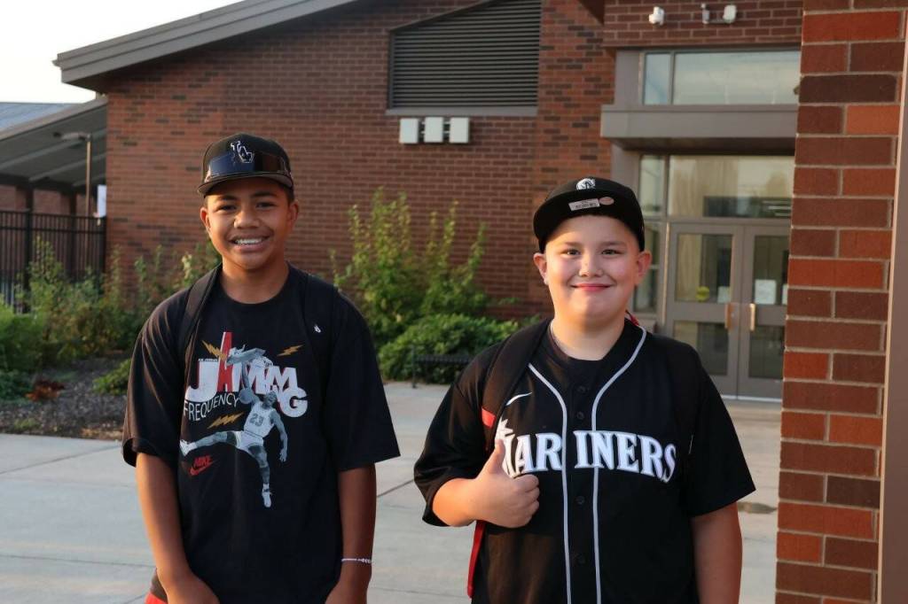 A scene from Olympic Middle School.