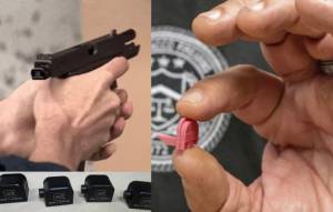 A Glock with a switch and illegal switches not created by Glock. (Screenshot from the lawsuit)