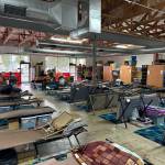 Photos by Drew Dotson/The Reporter
The overnight portion of the shelter in Auburn allows people to get off the streets as they are found housing, but they are kept accountable for their actions.