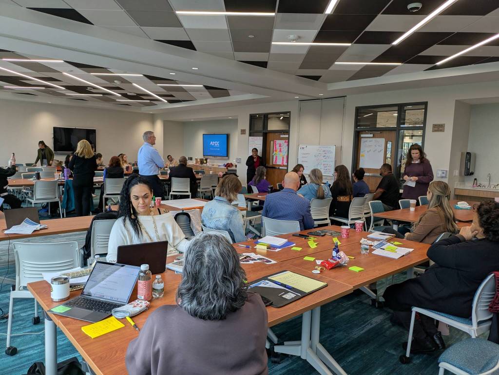 Day Three of the coordinator gathering took place at the Muckleshoot Community Center. Photo by Bailey Jo Josie/Sound Publishing.