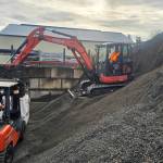 Crews with Washington State Department of Transporation (WSDOT) fill sandbags for use along SR 167 in Kent and Auburn. COURTESY PHOTO, WSDOT
