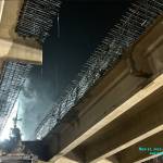 The SR 167 bridge in November. Courtesy photos.