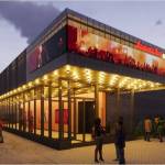 An artists rendering of the exterior of the future Auburn Avenue Theater. Photo courtesy City of Auburn.