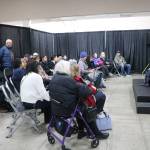 Attendees hear from survivor Hana Konishi about her experiences during Japanese incarceration at the annual Day of Remembrance. Photo by Bailey Jo Josie/Sound Publishing