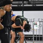 Isaiah Englund bends over following the loss to West Valley. Ben Ray / The Reporter