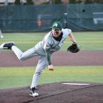 Johnathan Schumaier started on the mound for Auburn in their loss to Mount Rainier. Ben Ray / The Reporter