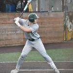 Chase Rankin at the plate for the Auburn Trojans. Ben Ray / The Reporter