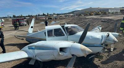 The plane that emergency landed. Courtesy photo.