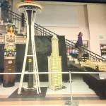 Some of Husseys biggest projects on display at BrickCon. Courtesy photos.