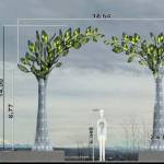 Courtesy image/City of Auburn
Artists Tim Dye and Sharon Agnor designed the future sculpture at Centennial Viewpoint Park opposite Mountain View Cemetery.