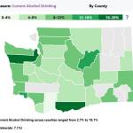 Screenshot
King County ranks third in counties that reported the fewest percentage of 10th grade students using alcohol; out of nearly 3,500 surveyed students, 6.4% reported using alcohol within the last month. This is down from more than 25%, reported in 2010.