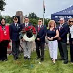 Auburn City Council members with the Veterans of Foreign Wars Post 1741 members. Photo by Joshua Solorzano/Auburn Reporter