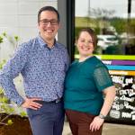 Co-owners Stephen and Courtni Doherty. Courtesy of Circle Creek Therapy