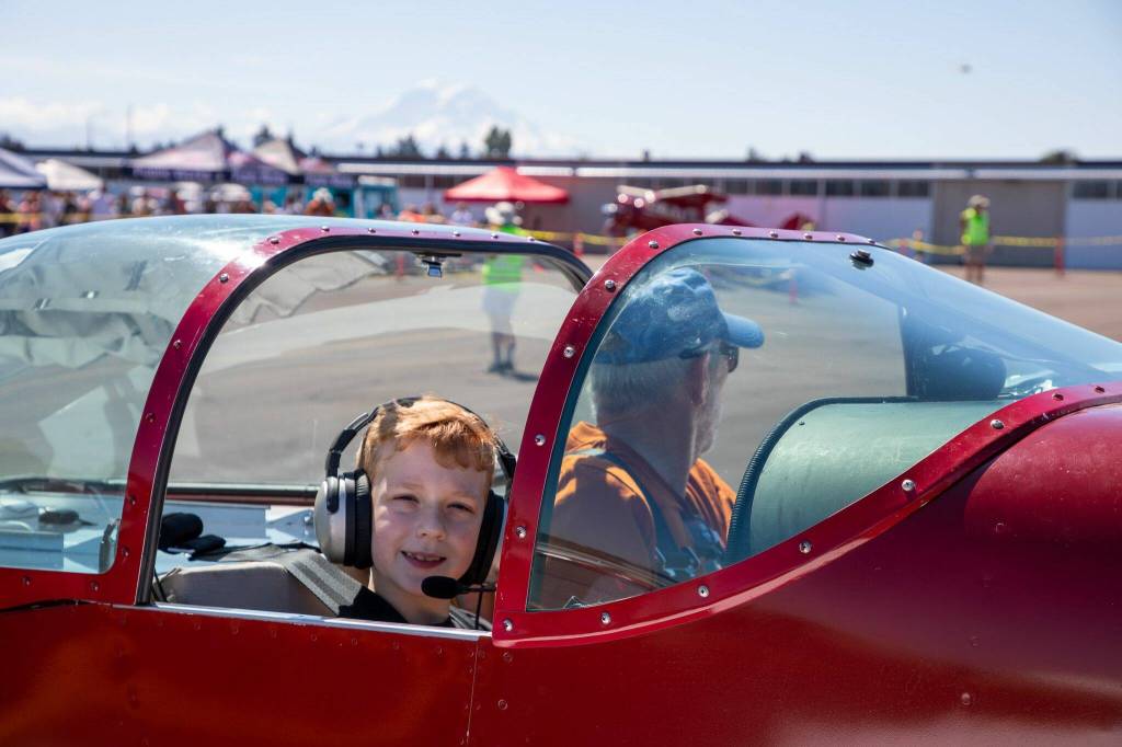 A photo from the previously named Auburn Airport Day, now called Young Eagles Day. Courtesy Photo, City of Auburn.