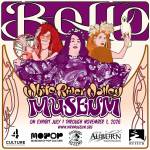 Flyer for the BOHO exhibit at the White River Valley Museum. Courtesy of the White River Valley Museum.