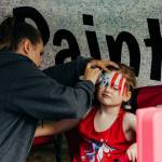 Face painting at the festival. Courtesy of the City of Auburn.