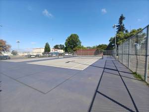 Kent Memorial Park tennis courts. Ben Ray / The Reporter