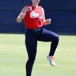 Tessa Trippy, one of 32 players invited to participate. Photo by Rob Leiter/MLB Photos