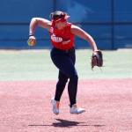 Tessa Trippy earned NPSL first-team honors as an infielder in 2026, her sophomre year. Photo by Rob Leiter/MLB Photos