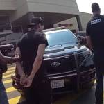 Auburn Police make an arrest as part of a shoplifting crackdown Aug. 5 at Fred Meyer. COURTESY PHOTO, Auburn Police